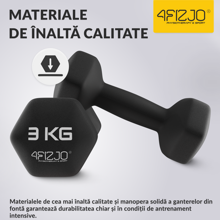 Haltere clasice 2 x 3 kg