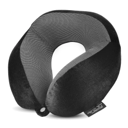 Pernă de calatorie pentru gât, din spumă, cu memorie