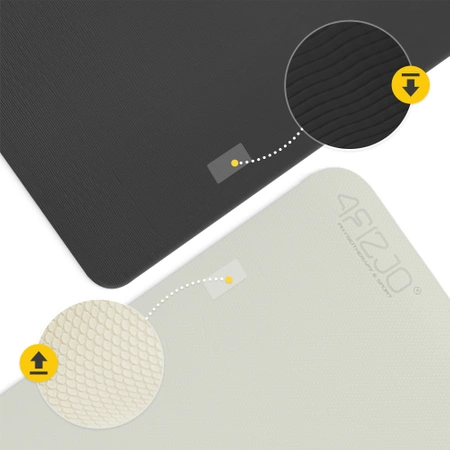 Saltea de exerciții TPE anti-alunecare 0,6 cm