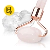 Roller facial din cuarț roz natural