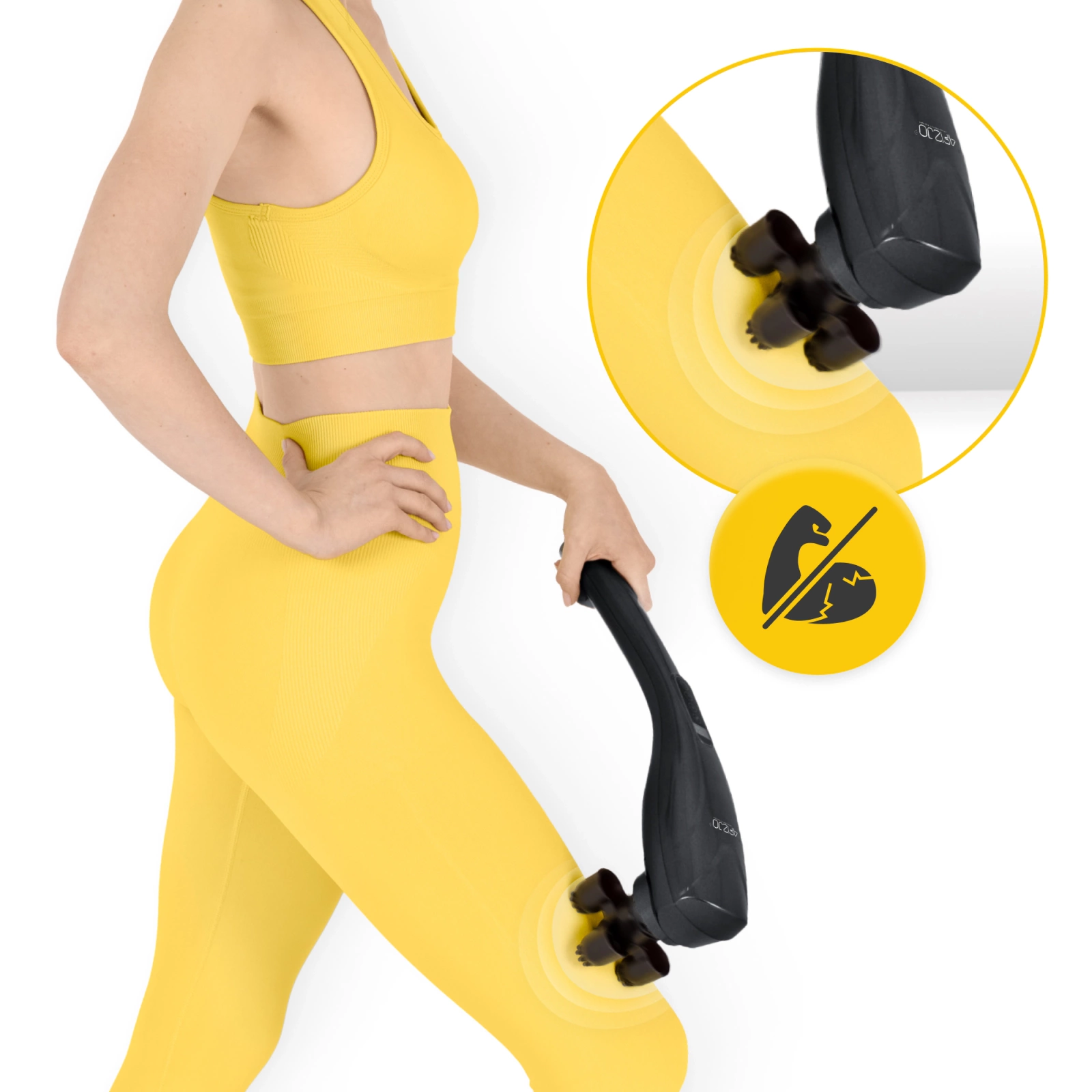 Masaj corporal portabil cu vibrații