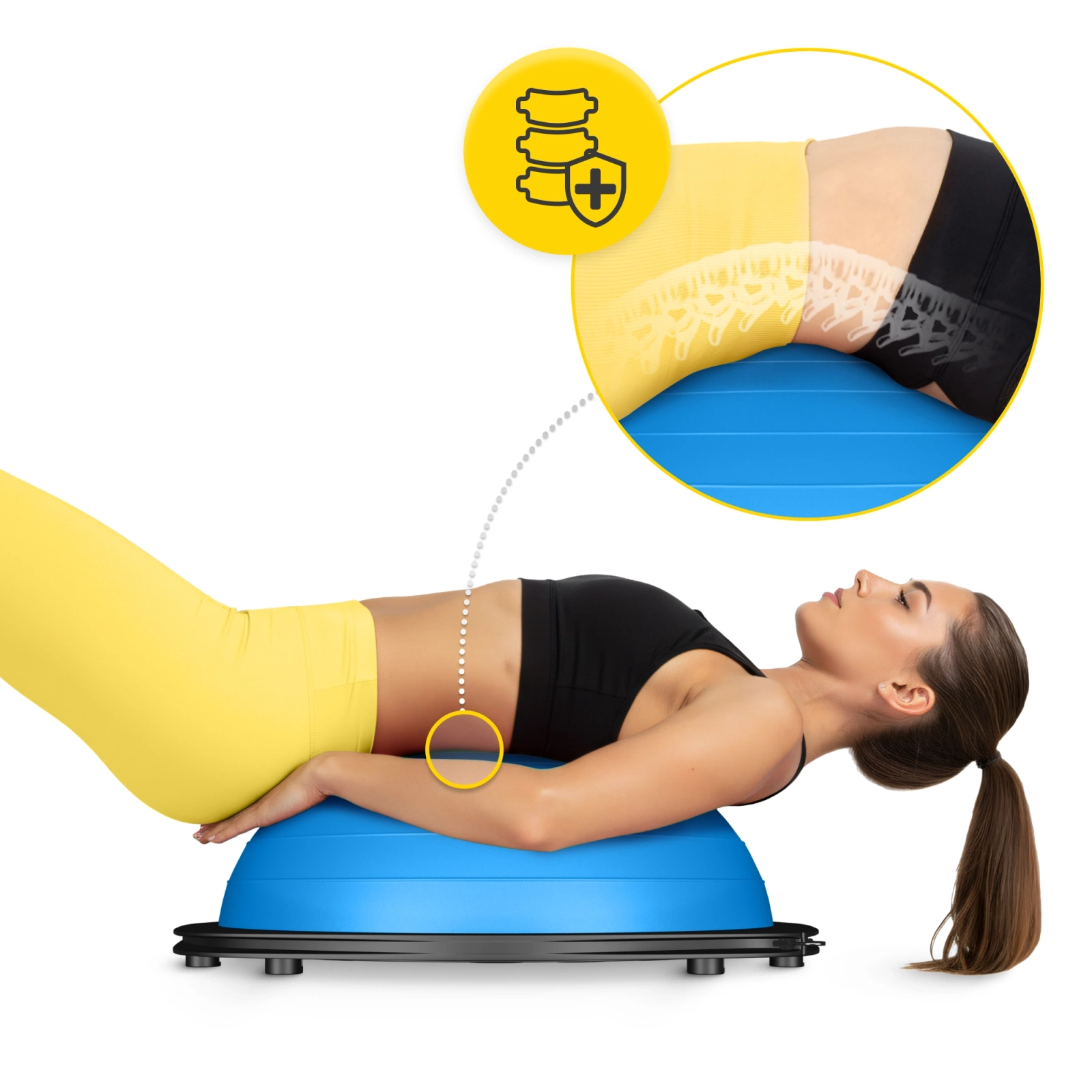 Minge semisferică de echilibru