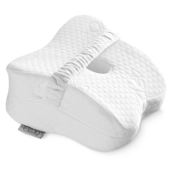 Pernă ortopedică PRO în formă de pană între picioare