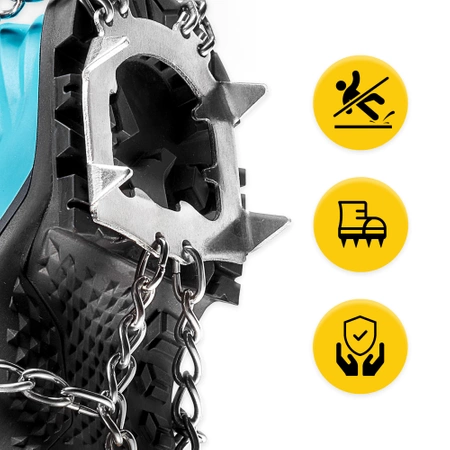 Crampoane antiderapante pentru bocanci PREMIUM (37-40) M