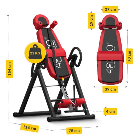 Bancă de exercitii, gravitațională