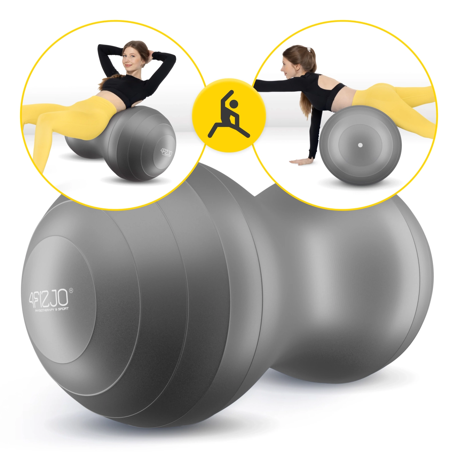 pilka air ball peanut fasolka orzeszek do cwiczen duza