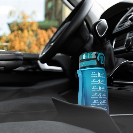 Sticlă de apă cu scală temporală 0,5 L