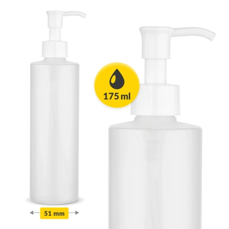 Sticlă pentru încălzitor de ulei de masaj 175 ml