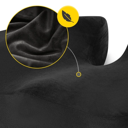 Perna ortopedică PRO pentru scaun negru