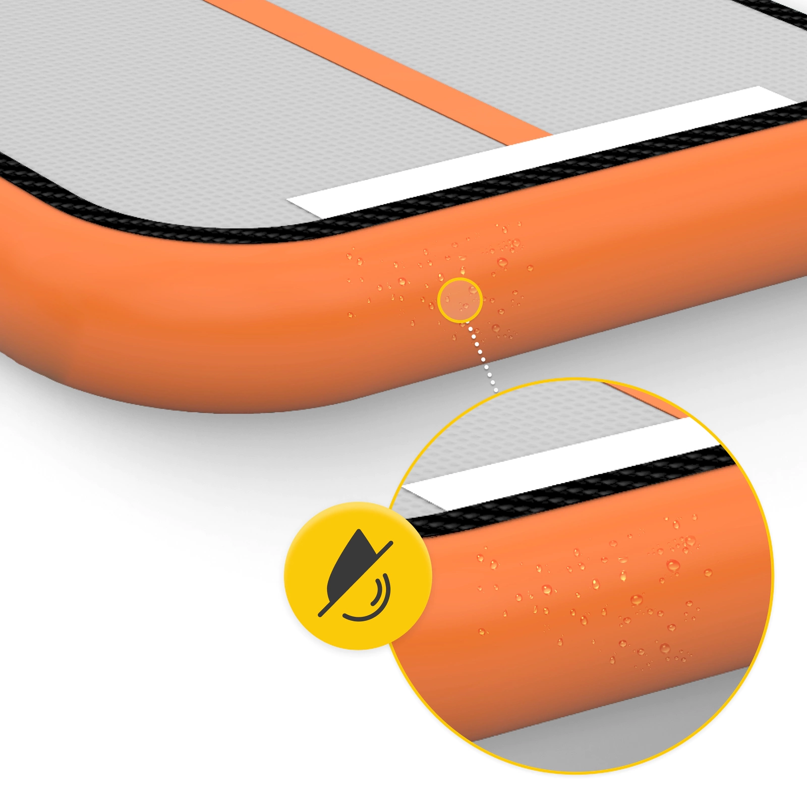 sciezka gimnastyczna akrobatyczna z pompka