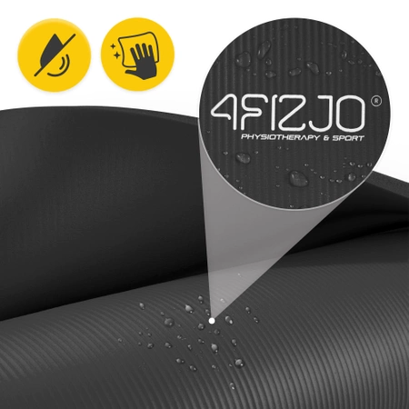 Saltea fitness pentru yoga NBR 1 cm