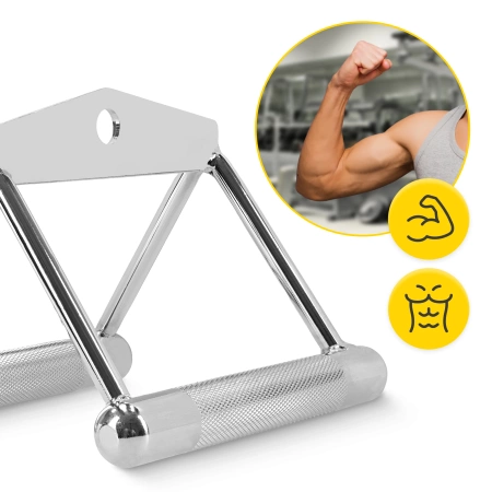 Mâner dublu triunghiular pentru tracțiuni