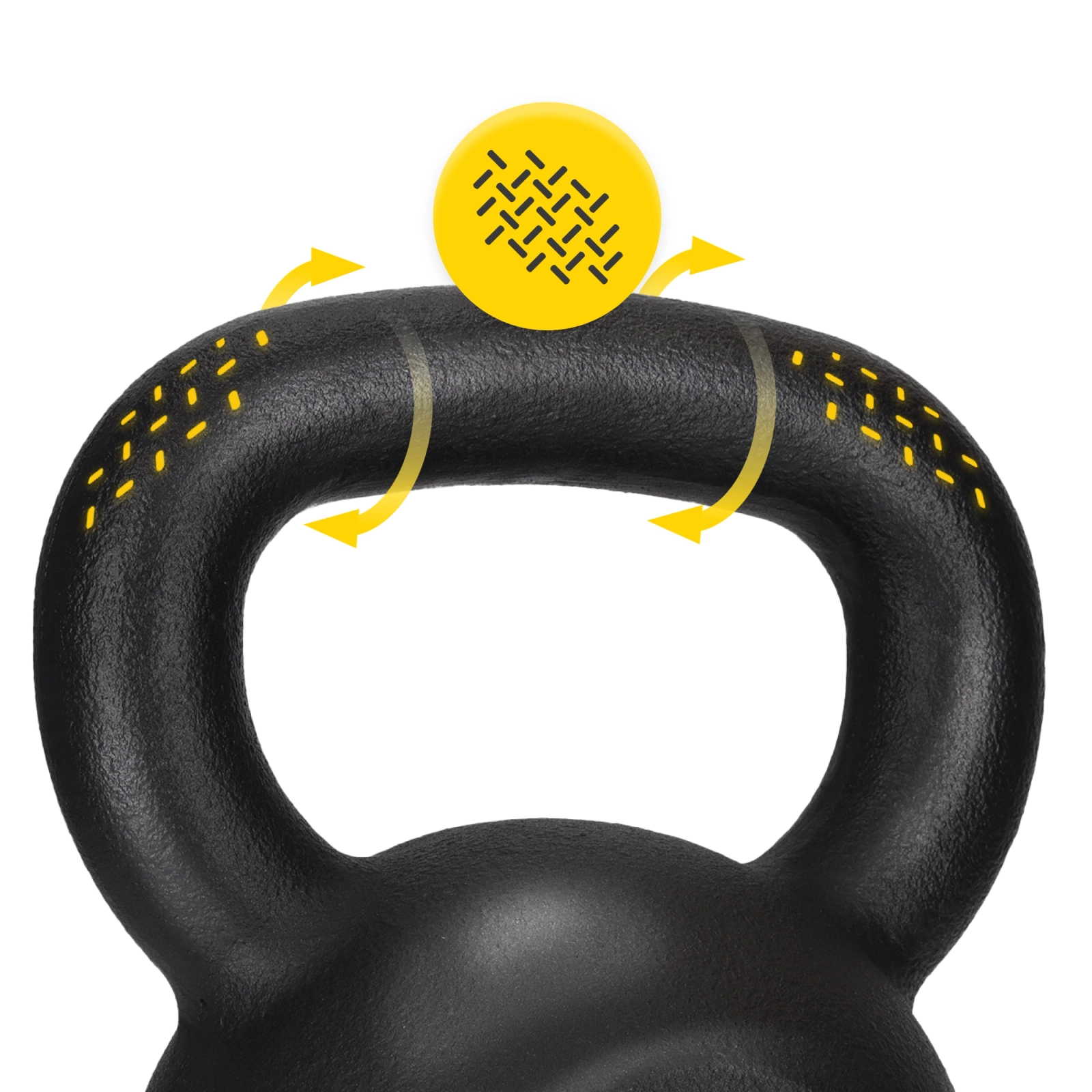 Kettlebell greutate din fontă de 20 kg