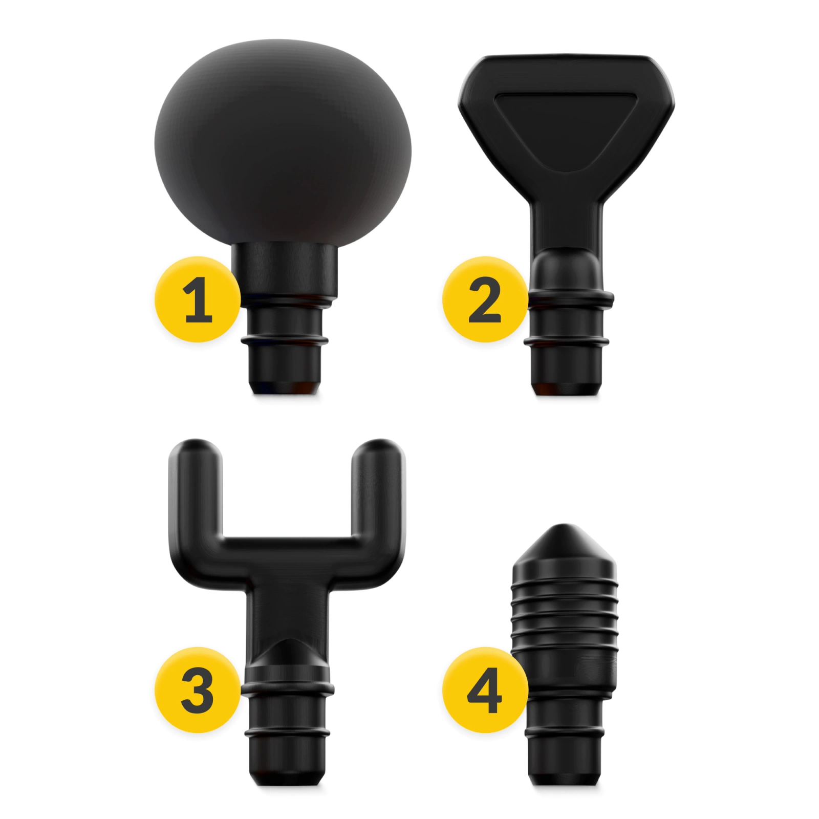 Set de 8 piese de mână pentru pistol de masaj