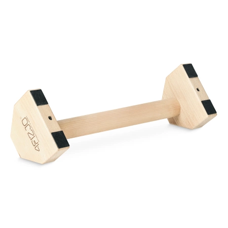 Mânere din lemn pentru flotări paralele