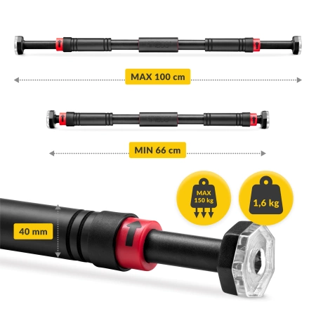 Bară extensibilă pentru tracțiuni