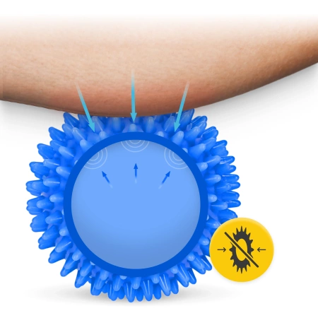 Minge de masaj cu vârfuri 8 cm