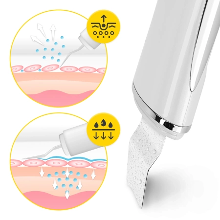 Dispozitiv de exfoliere prin cavitație