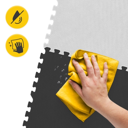 Set de 9 covorașe puzzle - „Nori pe cer”