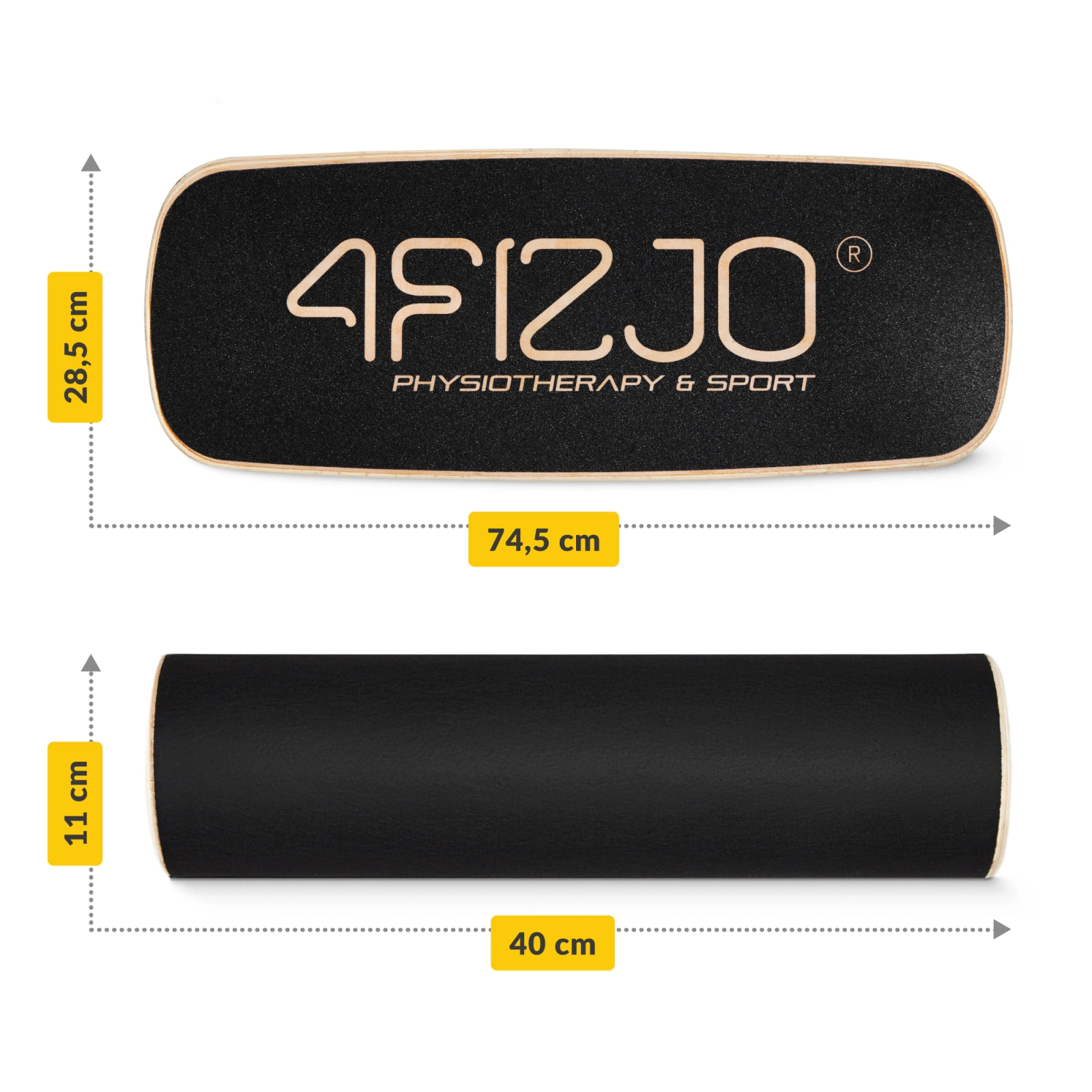 Platformă de echilibru din lemn TRICKBOARD