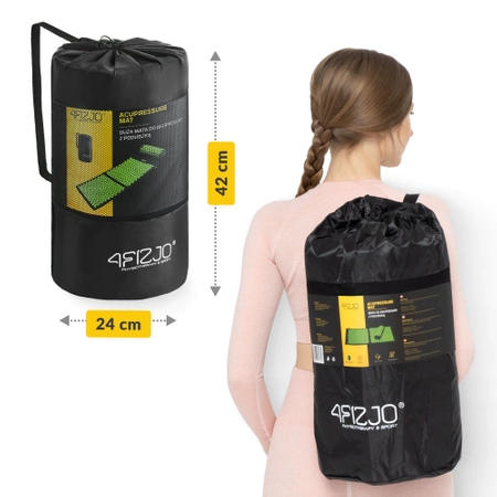 Covoraș clasică de presopunctură de mărime mare cu pernă XL