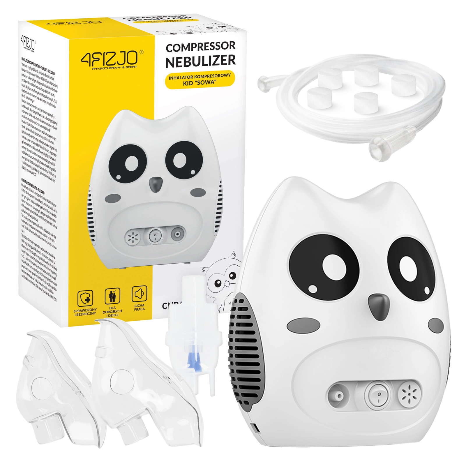 KID SOWA inhalator nebulizator pentru copii