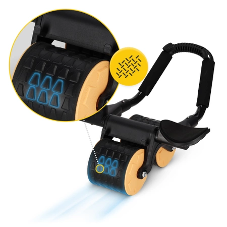 Roată dublă pentru exerciții abdominale AB Wheel Ultra