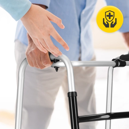 Balcon din aluminiu cu roți