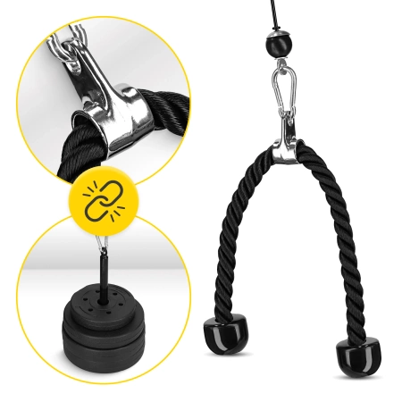 Set de antrenament pentru partea superioară și inferioară a corpului