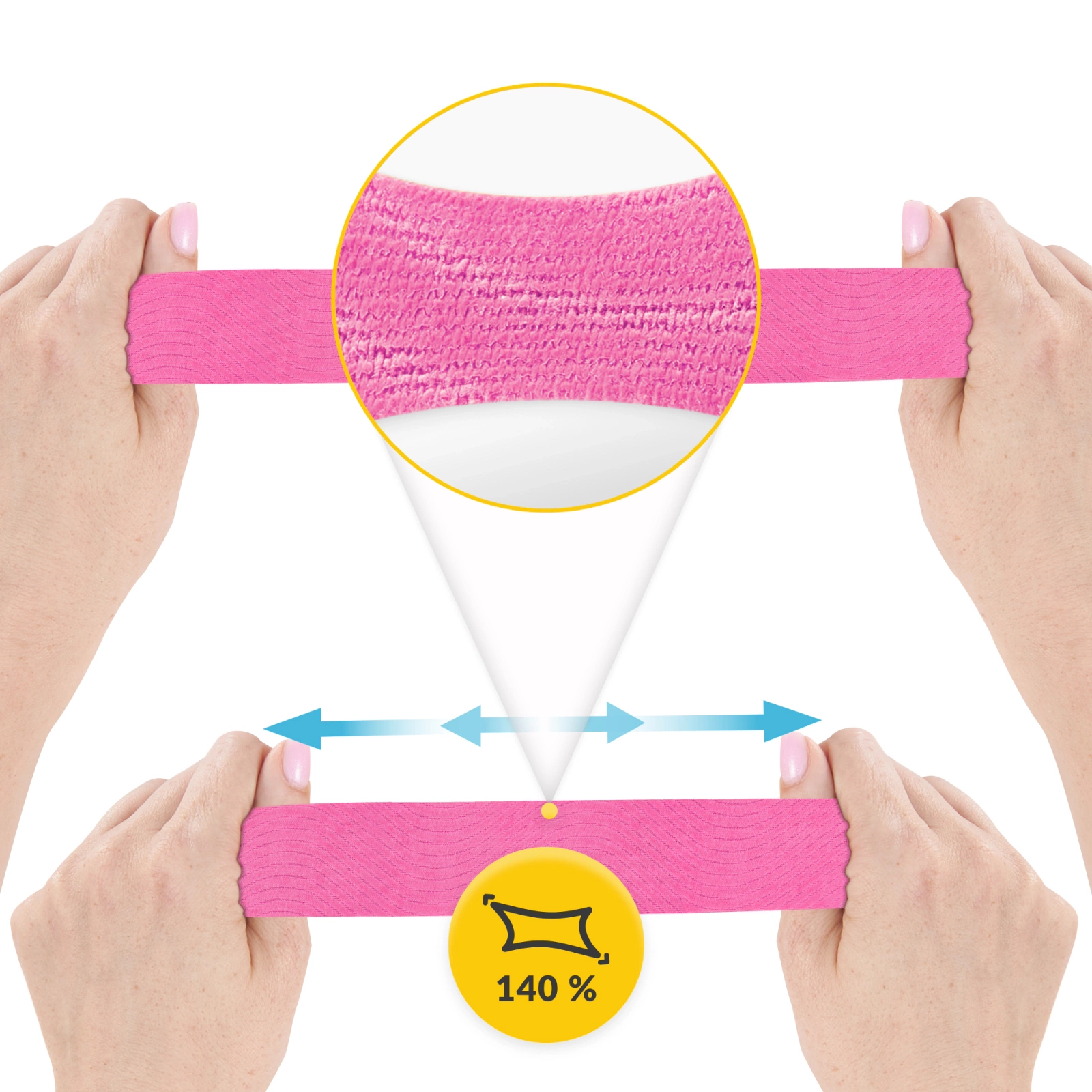 Bandă Kinesiotaping 5 cm x 5 m