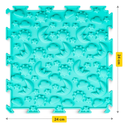 Covoraș ortopedic senzorial pentru copii 4 piese