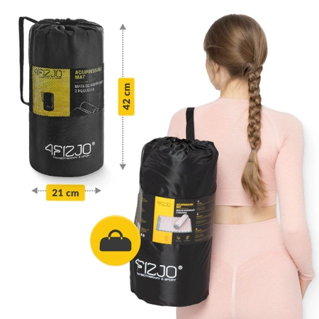 Covoraș clasică de presopunctură cu pernă