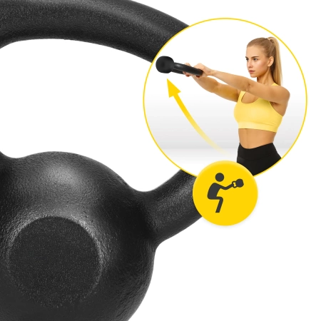 Kettlebell greutate din fontă 6 kg