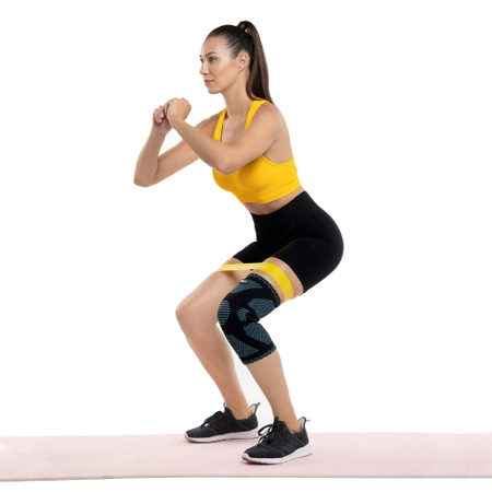 Genunchieră elastică cu stabilizare rotulă L