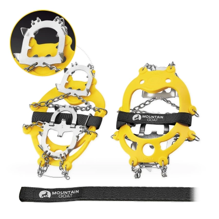 Crampoane antiderapante pentru bocanci PREMIUM (35-36) S