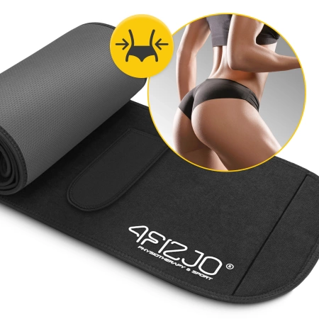 Centură de slăbire din neopren cu buzunar L/XL