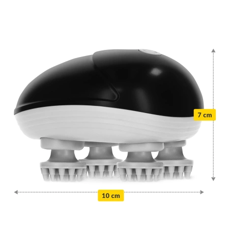 Aparat de masaj electric pentru cap, rezistent la apă