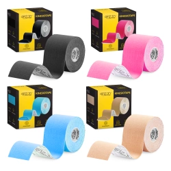 Set de 4 benzi kinesiologice 5 cm x 5 m