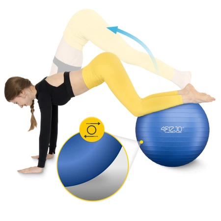 Minge gonflabilă de gimnastică pentru fitness 65 cm