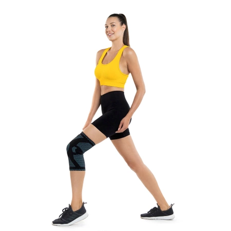 Genunchieră elastică cu stabilizare rotulă XL