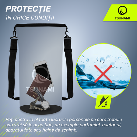 Geantă Impermeabilă TSUNAMI 20 litri