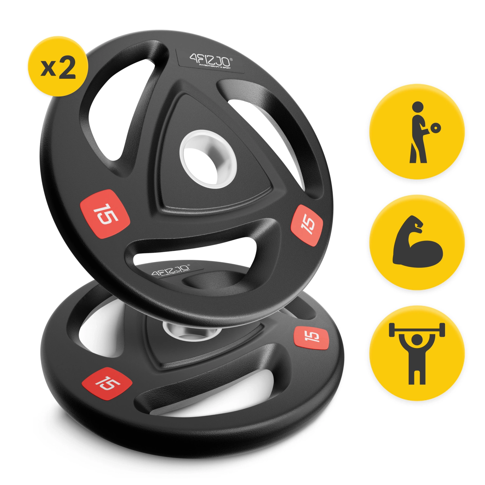 Greutăți Olimpice 2 x 15 kg