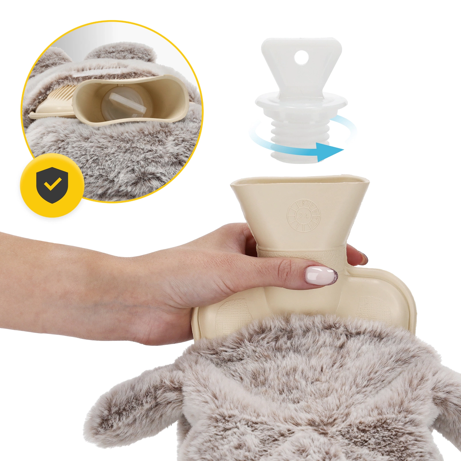 Compresă cu husa 0,75 L