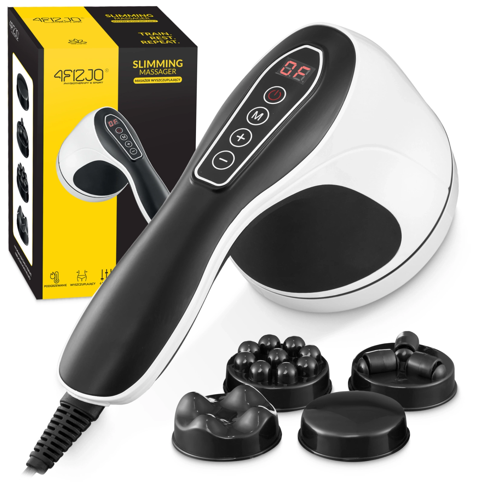 Aparat de masaj anti-celulită portabil