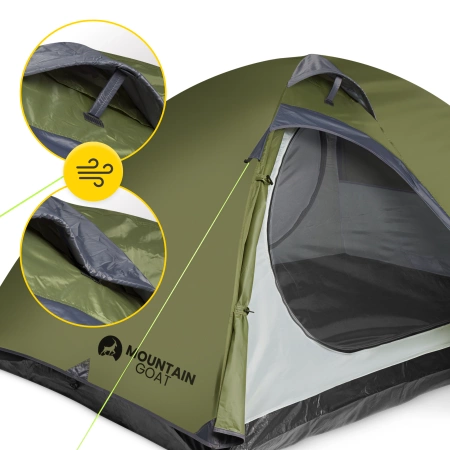 PRIME DUO MOUNTAIN GOAT cort pentru drumeții verde