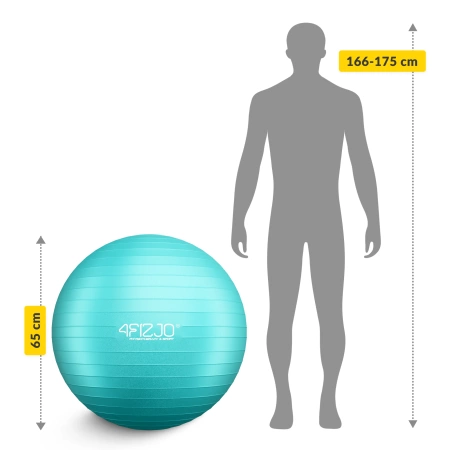 Minge gonflabilă Gymnastic 75 cm