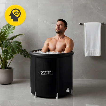 Cadă portabilă pentru înotul în apă rece și regenerare