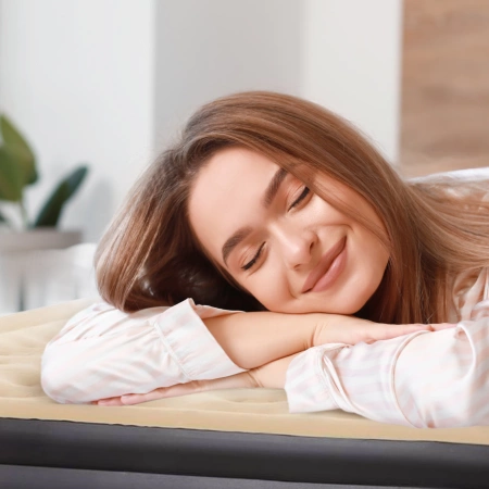 Saltea gonflabilă Avenli pentru două persoane 203 x 157 x 47 cm