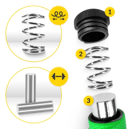 Coardă de sărit cu greutate 3 m