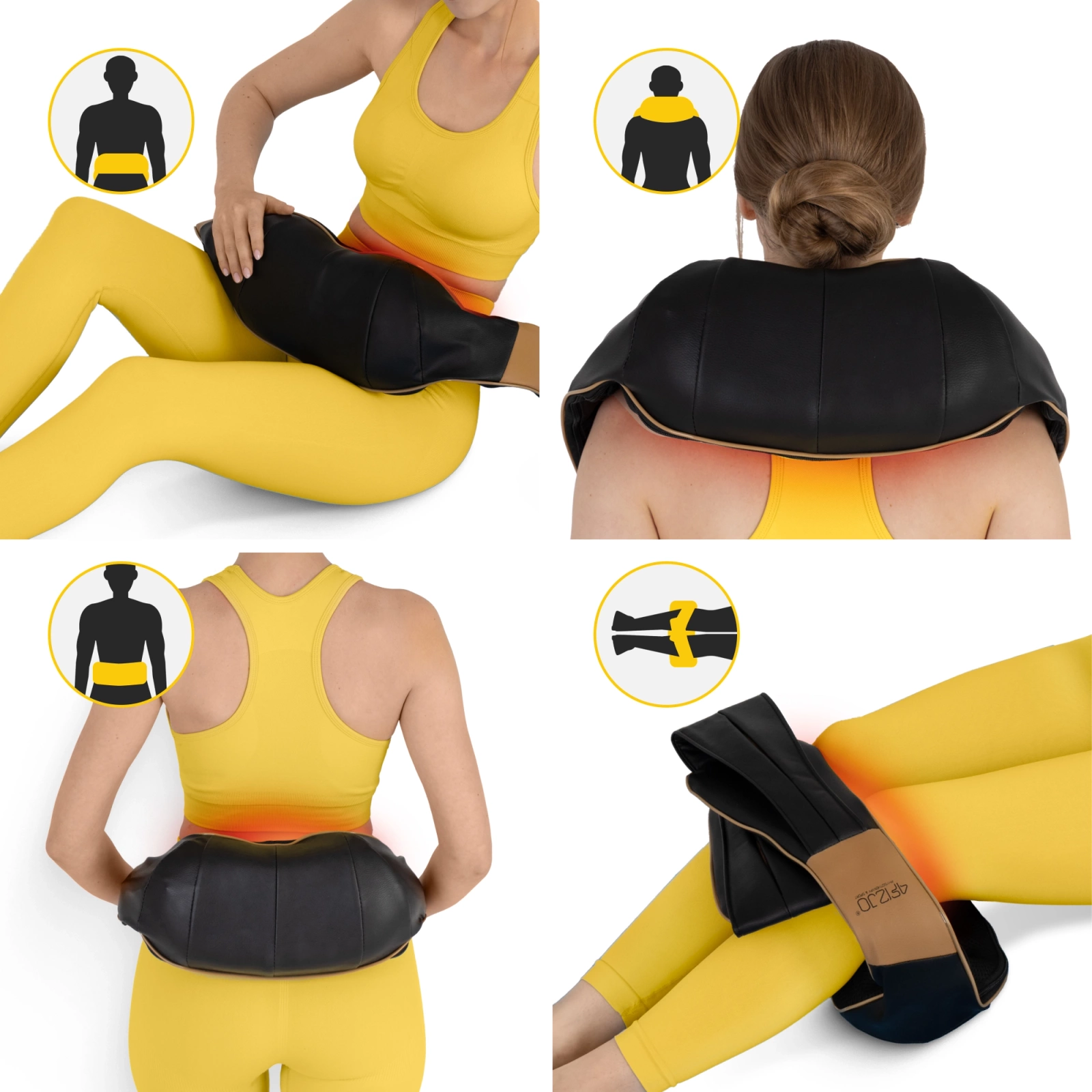 Masaj fără fir pentru gât și spate SHIATSU ULTRA+